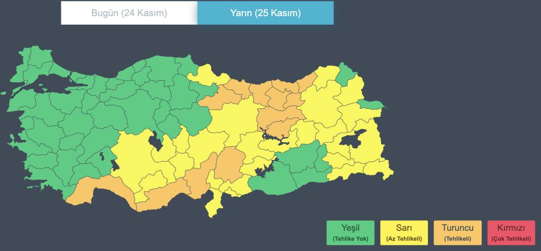 Konya’da kar yağışı ve tipi devam edecek mi? 23